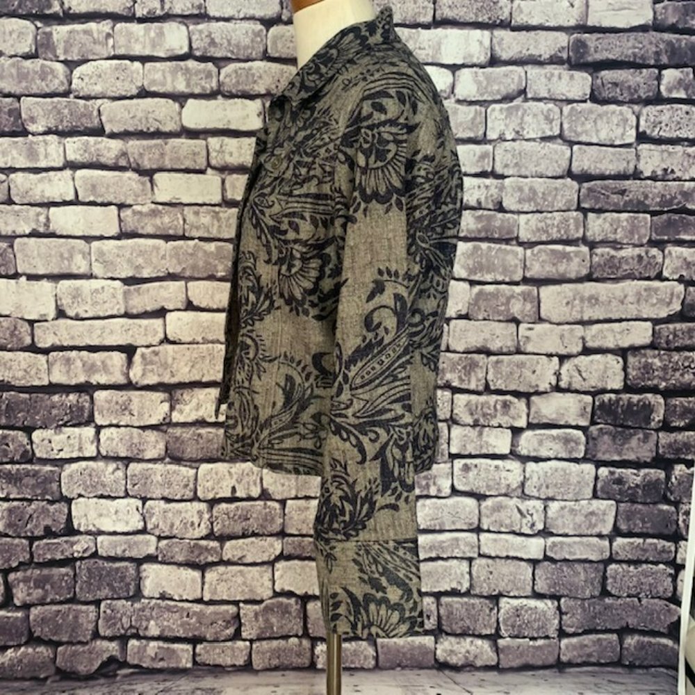 Chico's Button Down Jacket Size Medium - image 3